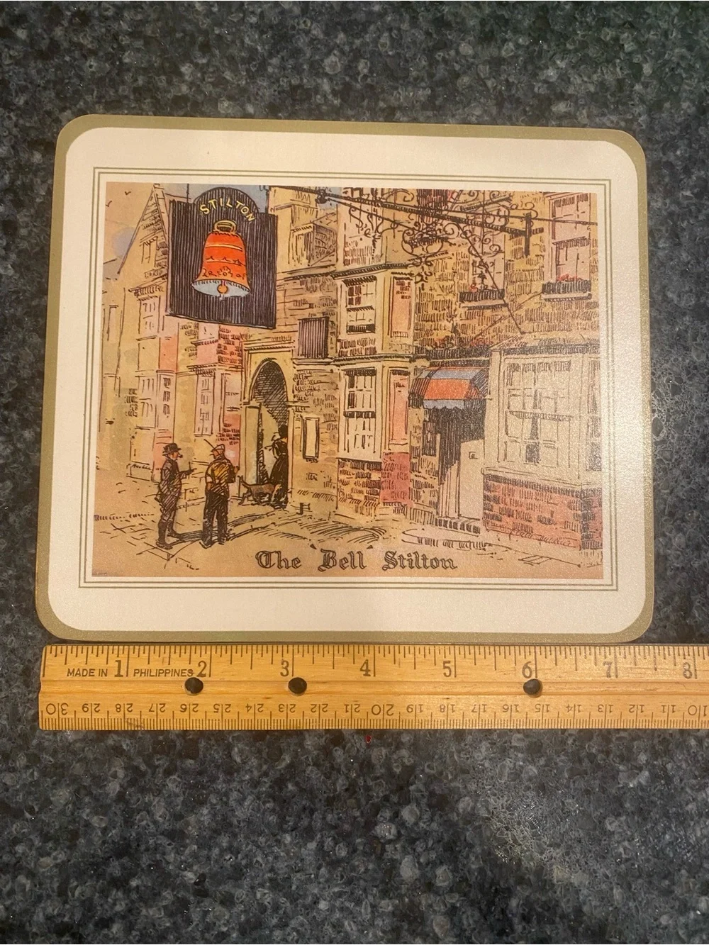 Pimpernel UK English vintage placemats  historic pubs